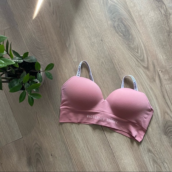 Victoria’s Secret Dusty Rose Wireless Lounge Bra
